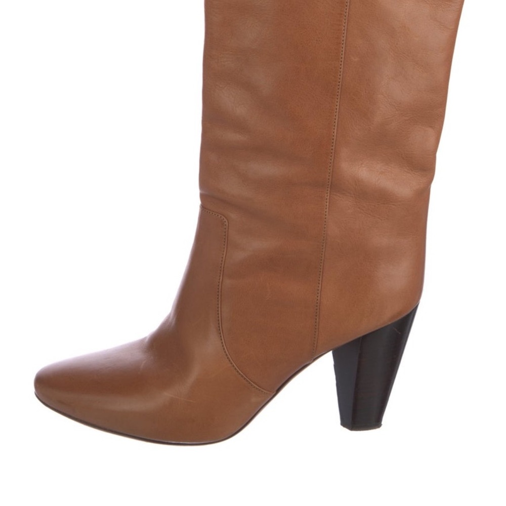 Isabel Marant Brown Leather Heeled Boots
